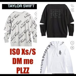 ISO Taylor Swift reputation merch prefer XS